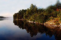 /images/133/1997-10-tema-rabbit-lake-shore.jpg - #00075: morning at Rabbit Lake … August 1997 -- Rabbit Lake, Temagami, Ontario.Canada