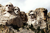 /images/133/1999-04-sd-rushmore.jpg - #00318: Mt Rushmore … Christina moving Chicago-Phoenix … April 1999 -- Mt Rushmore, South Dakota