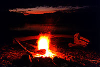 /images/133/1999-08-tema-anima-fire.jpg - #00359: campfire at Anima Nipissing Lake … August 1999 -- Anima Nipissing Lake, Temagami, Ontario.Canada
