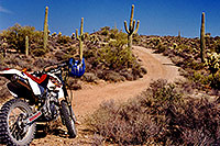 /images/133/2000-04-xr-tangerine1.jpg - #00484: my Honda XR400 … near Tangerine Road by Tucson … April 2000 -- Tucson, Arizona