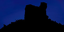 /images/133/2000-06-sedona-blue-night-pano.jpg - #00498: night in Sedona … July 2000 -- Sedona, Arizona