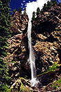 /images/133/2000-07-wolfcreek-waterfall-v.jpg - #00526: Waterfall near Wolf Creek Pass … July 2000 -- Wolf Creek Pass, Colorado