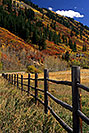/images/133/2000-09-aspen-fence-v.jpg - #00618: just outside of Aspen … Sept 2000 -- Aspen, Colorado