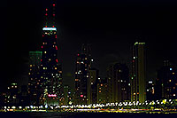 /images/133/2000-09-chicago-night.jpg - #00630: Chicago skyline at night … Sept 2000 -- Chicago, Illinois