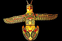 /images/133/2000-09-chicago-totem-pole.jpg - #00632: Indian bird Totem Pole … Sept 2000 -- Chicago, Illinois