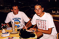 /images/133/2002-07-strbske-mato-duri.jpg - #01030: Duri & Martin at Strbske Pleso … July 2002 -- Strbske Pleso, Vysoke Tatry, Slovakia
