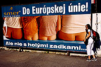 /images/133/2002-08-slovakia-european-u.jpg - #01095: `Into European Union! But not with bare butts...` … August 2002 -- Strbske Pleso, Vysoke Tatry, Slovakia