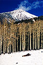 /images/133/2003-02-snowbowl-humphreys-v.jpg - #01118: clouds over Humphreys Peak  … Feb 2003 -- Humphreys Peak, Snowbowl, Arizona