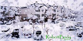/images/133/2003-12-rosemont-snow-win-pano.jpg - #01408: First snow of the season in Lone Tree … Nov 2003 -- Remington, Lone Tree, Colorado