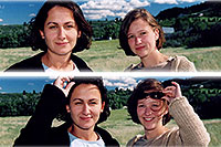 /images/133/2004-05-sedalia-ola-aneta.jpg - #01503: Ola and Aneta … May 2004 -- Sedalia, Colorado