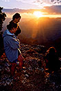 /images/133/2004-07-grand-3-sunset1-v.jpg - #01665: Aneta, Ewka & Ola … July 2004 -- Navajo Point, Grand Canyon, Arizona