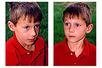 /images/133/2004-08-olas-trent-grass.jpg - #01958: Trent in the backyard … August 2004 -- Greenwood Village, Colorado