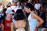 /images/133/2004-08-verde-3-talking.jpg - #01985: Aneta, Ola & Ewka … Mesa Verde ruins … August 2004 -- Durango, Colorado