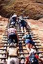 /images/133/2004-08-verde-people3-v.jpg - #01989: Mesa Verde ruins … by Durango … August 2004 -- Mesa Verde, Colorado