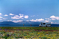 /images/133/2004-08-yello-rv-first.jpg - #02077: this looks a little like Alaska :-)  … August 2004 -- Yellowstone, Wyoming