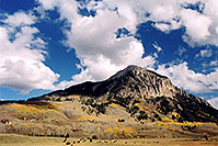 /images/133/2004-10-crested-evening9.jpg - #02281: view of Mount Crested Butte … Oct 2004 -- Crested Butte, Colorado