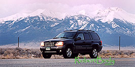 /images/133/2005-03-blanca-jeep-evening-pano.jpg - #02426: Blanca evening … along Spanish Trail … March 2005 -- Blanca Peak, Colorado