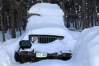 /images/133/2007-01-07-miners-jeeps02.jpg - #03304: snowy green Jeep Wrangler … Jan 2007 -- Miner`s Candle, Idaho Springs, Colorado