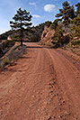 /images/133/2007-02-25-ramp-vert03-v.jpg - #03499: views along Rampart Range Rd … Feb 2007 -- Rampart Range Rd, Colorado Springs, Colorado