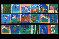 /images/133/2007-04-01-lead-korral02.jpg - #03642: paintings by kids at Kiddie Korral in Leadville - 2003 Leadville Arts Coalition … April 2007 -- Leadville(city), Colorado