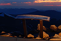 /images/133/2007-06-17-evans-morn-miles.jpg - #03945: sunrise at 14,133 ft parking lot of Mount Evans … June 2007 -- Mt Evans, Colorado