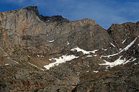 /images/133/2007-07-08-biers-saw-clos1.jpg - #04179: The Sawtooth with highest peak at 13,780 ft … July 2007 -- The Sawtooth, Mt Bierstadt, Colorado
