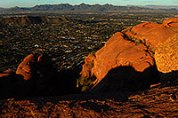 /images/133/2008-03-09-camelback-3975.jpg - #04883: View North from Camelback Mountain in Phoenix … March 2008 -- Camelback Mountain, Phoenix, Arizona