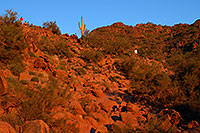 /images/133/2008-03-09-camelback-4010.jpg - #04889: Hikers at Camelback Mountain in Phoenix … March 2008 -- Camelback Mountain, Phoenix, Arizona