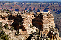 /images/133/2008-04-01-gc-mp-8149.jpg - #05015: View of Mather Point in Grand Canyon … April 2008 -- Mather Point, Grand Canyon, Arizona