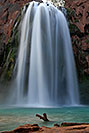 /images/133/2008-04-05-hav-havasu-0119v.jpg - #05085: Morning at Havasu Falls - 120 ft drop (37 meters) … April 2008 -- Havasu Falls!, Havasu Falls, Arizona