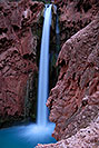 /images/133/2008-04-06-hav-mooney-0984v.jpg - #05115: Morning at Mooney Falls - 210 ft drop (64 meters) … April 2008 -- Mooney Falls, Havasu Falls, Arizona
