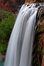 /images/133/2008-04-18-hav-havasu-2856v.jpg - #05167: Top of Havasu Falls - 120 ft drop (37 meters) … April 2008 -- Havasu Falls!, Havasu Falls, Arizona