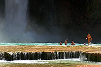 /images/133/2008-04-20-hav-mooney-3735.jpg - #05215: People at Mooney Falls … April 2008 -- Mooney Falls, Havasu Falls, Arizona