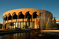 /images/133/2008-11-30-asu-fountain-58241.jpg - #06276: Gammage Auditorium at ASU … November 2008 -- Arizona State University, Tempe, Arizona