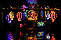 /images/133/2009-12-12-tempe-aps-lights-128246.jpg - 07961: Boat #12 at APS Fantasy of Lights Boat Parade … December 2009 -- Tempe Town Lake, Tempe, Arizona