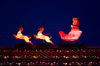 /images/133/2009-12-27-chandler-christmas-131183.jpg - #08006: Reindeer and Santa Claus in Chandler … December 2009 -- Chandler, Arizona