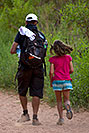 /images/133/2010-06-21-havasu-people-7415v.jpg - #08168: Along Havasupai Trail … June 2010 -- Havasupai Trail, Havasu Falls, Arizona