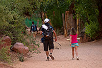 /images/133/2010-06-21-havasu-people-7419.jpg - #08169: Along Havasupai Trail … June 2010 -- Havasupai Trail, Havasu Falls, Arizona