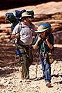 /images/133/2010-06-21-havasu-people-7575v.jpg - #08173: Along Havasupai Trail … June 2010 -- Havasupai Trail, Havasu Falls, Arizona
