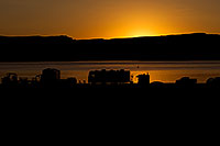 /images/133/2010-07-16-powell-sunrise-16405.jpg - #08240: Before sunrise at Lake Powell … July 2010 -- Lone Rock, Lake Powell, Utah
