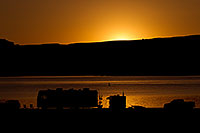 /images/133/2010-07-16-powell-sunrise-16424.jpg - #08242: Before sunrise at Lake Powell … July 2010 -- Lone Rock, Lake Powell, Utah