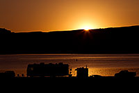 /images/133/2010-07-16-powell-sunrise-16435.jpg - #08243: Before sunrise at Lake Powell … July 2010 -- Lone Rock, Lake Powell, Utah