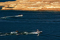 /images/133/2010-07-17-powell-boats-17387.jpg - #08254: Afternoon at Lake Powell … July 2010 -- Lake Powell, Arizona
