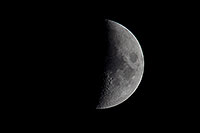 /images/133/2010-08-14-powell-moon-half-24310.jpg - #08424: Crescent Moon over Lake Powell … August 2010 -- Lake Powell, Arizona