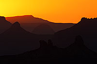 /images/133/2010-08-15-grand-sunset-sil-24246.jpg - #08459: Mountain silhouettes at sunset in Grand Canyon … August 2010 -- Desert View, Grand Canyon, Arizona