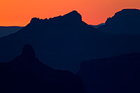 /images/133/2010-08-15-grand-sunset-sil-24281.jpg - #08461: Mountain silhouettes at sunset in Grand Canyon … August 2010 -- Desert View, Grand Canyon, Arizona