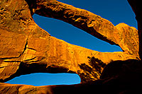 /images/133/2010-09-11-arches-doubleo-33384.jpg - #08650: Double O Arch in Arches National Park … September 2010 -- Double O Arch, Arches Park, Utah