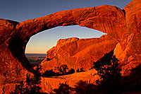 /images/133/2010-09-11-arches-doubleo-33394.jpg - #08650: Double O Arch in Arches National Park … September 2010 -- Double O Arch, Arches Park, Utah