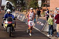 /images/133/2010-11-21-ironman-finish-45890.jpg - #08907: 08:10:05 - #8 Rasmus Henning [2nd,DNK,08:10:58] finishing second - Ironman Arizona 2010 … November 2010 -- Rio Salado Parkway, Tempe, Arizona