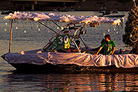 /images/133/2011-12-10-tempe-aps-lights-126529.jpg - #09855: Boat #30 before APS Fantasy of Lights Boat Parade … December 2011 -- Tempe Town Lake, Tempe, Arizona